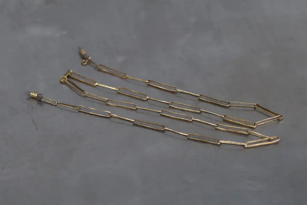 Rigards Hand-hammered Copper and Silver Eyeglass Chain AT003 Collection RG-AT003-TONG Copper